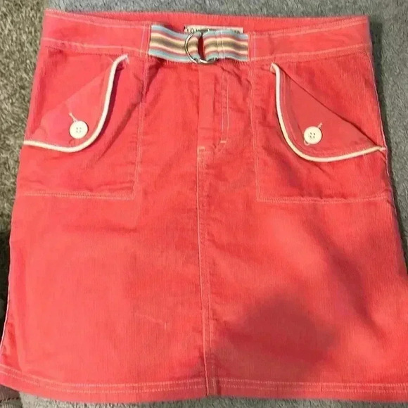 Pink Tommy Hilfiger‎ corduroy skirt - Picture 1 of 2